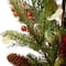 Glitzhome&#xAE; Christmas Pine, Eucalyptus &#x26; Berry Tree